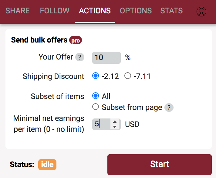Offer To Likers